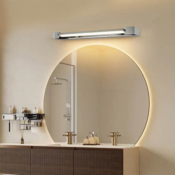 Brilagi-LED Oglindă iluminată pentru baie AQUA LINE LED/18W/230V 60 cm IP44 crom lucios