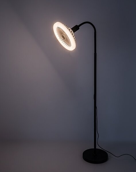 Lampă LED de podea cu ventilator Rabalux 74031, 1xE27/16W/230V