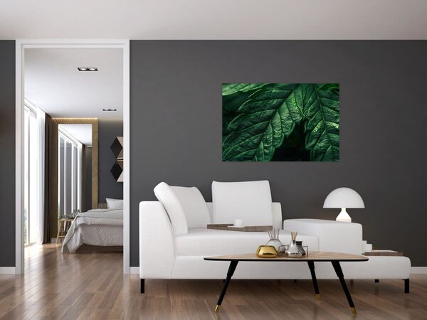 Tablou - Detaliu al foii (90x60 cm)