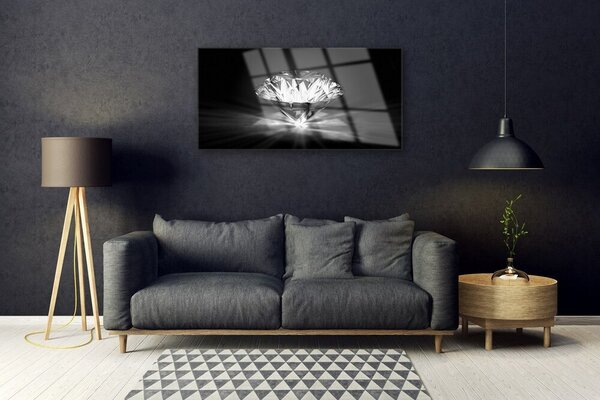 Tablou pe sticla Diamond Art negru