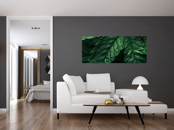 Tablou - Detaliu al foii (120x50 cm)