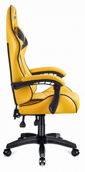 Scaun de gaming HC-1007, galben