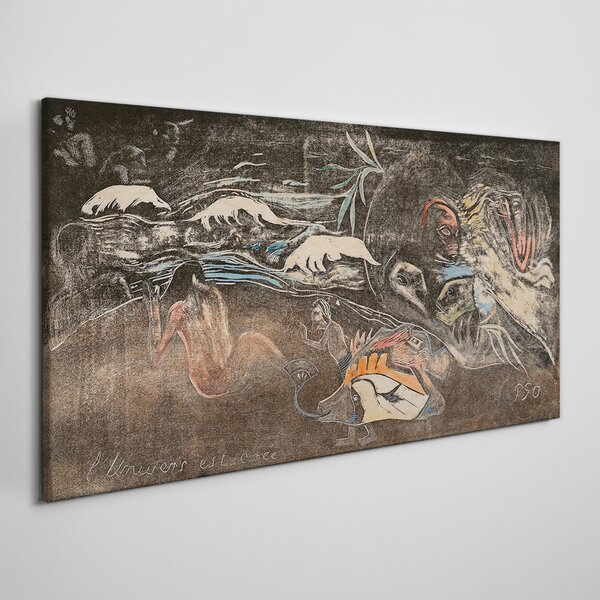 Tablou canvas Gauguin modern abstract