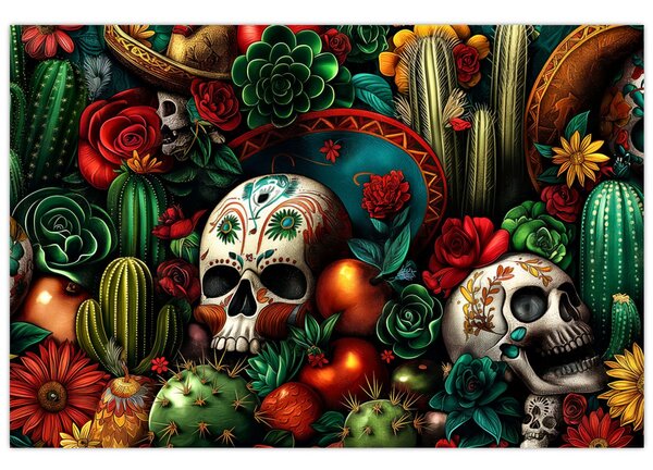 Tablou - Concept mexican (90x60 cm)
