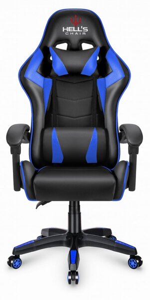 Scaun gaming HC-1007 negru și albastru