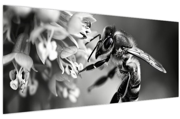 Tablou - Detaliu de albină (120x50 cm)