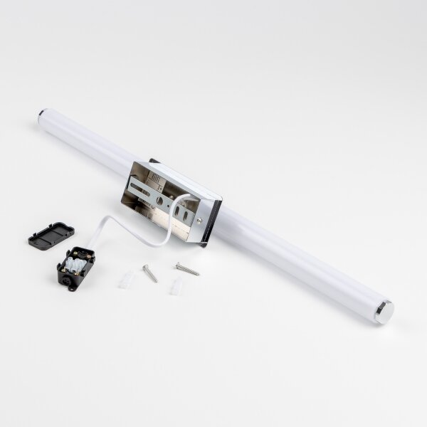 Brilagi - Lampă LED pentru oglindă de baie DIANA, 10W, 230V, IP44, crom lucios