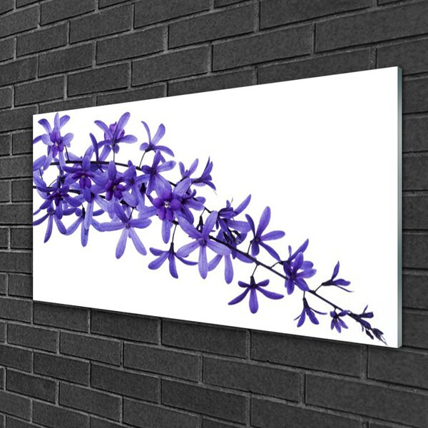 Tablouri acrilice Flori Floral violet