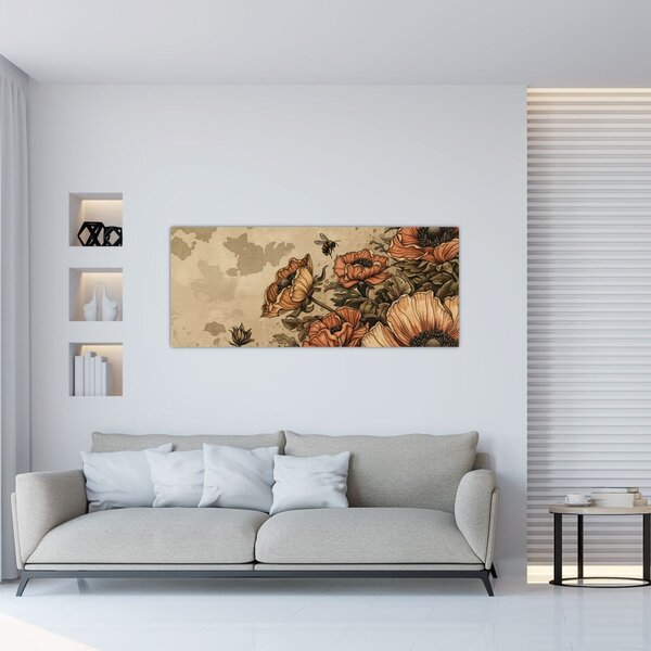 Tablou - Pajiștea albinelor II. (120x50 cm)