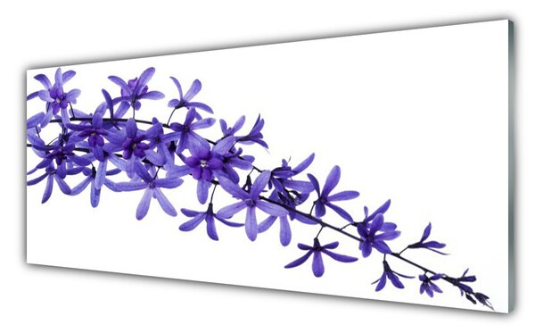 Tablouri acrilice Flori Floral violet