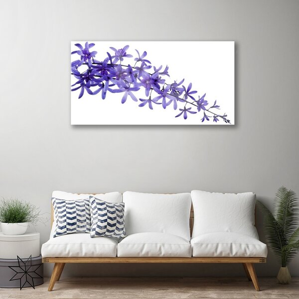 Tablouri acrilice Flori Floral violet