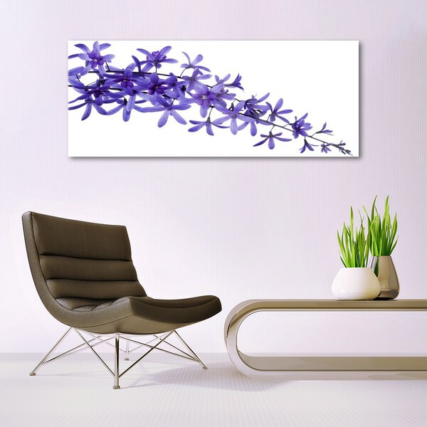 Tablouri acrilice Flori Floral violet