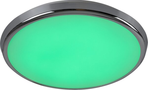 Plafonieră LED RGB pentru baie BALTHASAR LED/18W/230V IP44 Rabalux + telecomandă