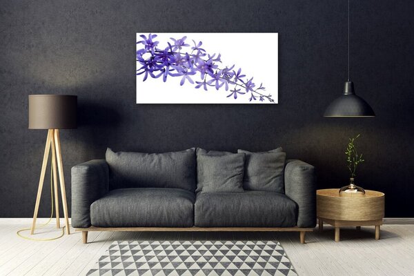 Tablouri acrilice Flori Floral violet