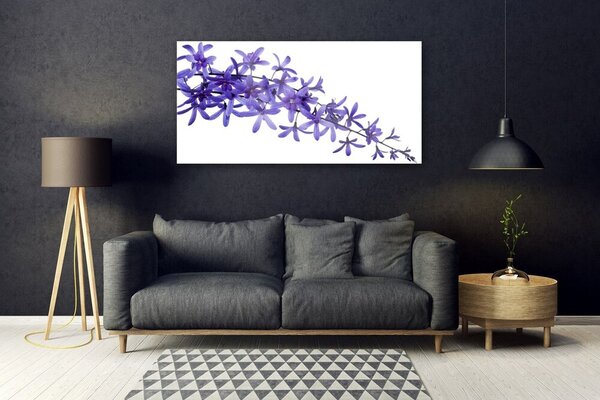 Tablouri acrilice Flori Floral violet