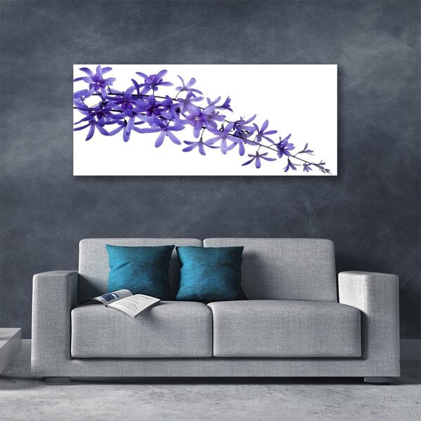 Tablouri acrilice Flori Floral violet