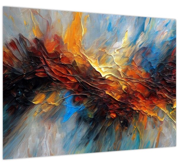 Tablou - Textura culorii (70x50 cm)