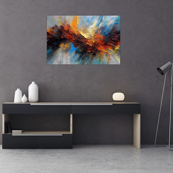 Tablou - Textura culorii (90x60 cm)