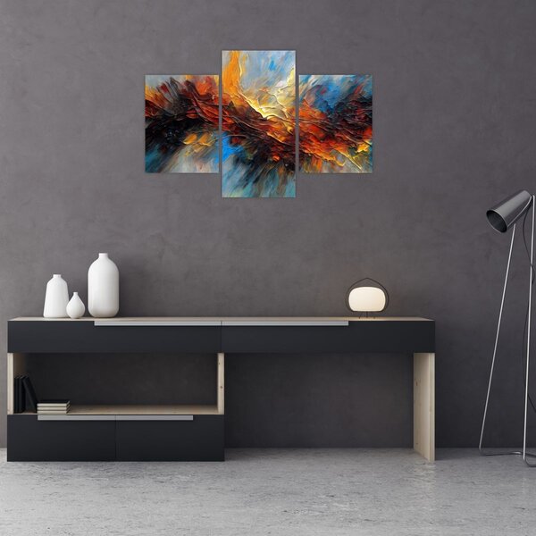 Tablou - Textura culorii (90x60 cm)