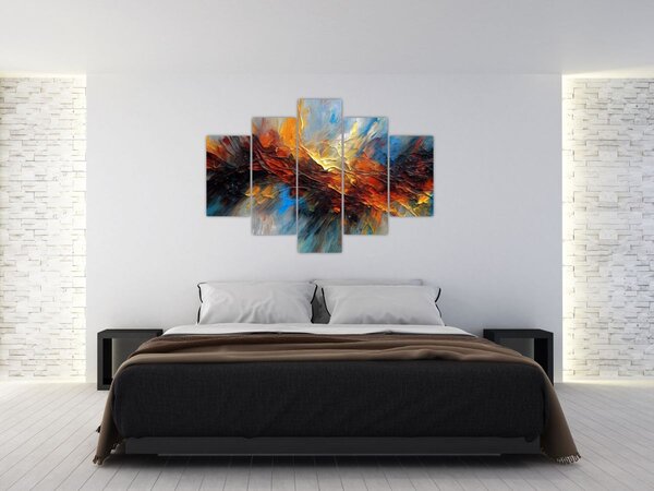 Tablou - Textura culorii (150x105 cm)