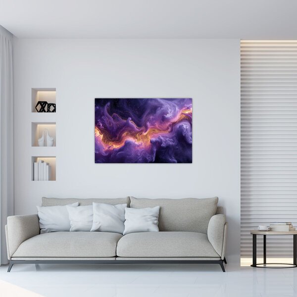 Tablou - Nebuloasa purpurie (90x60 cm)