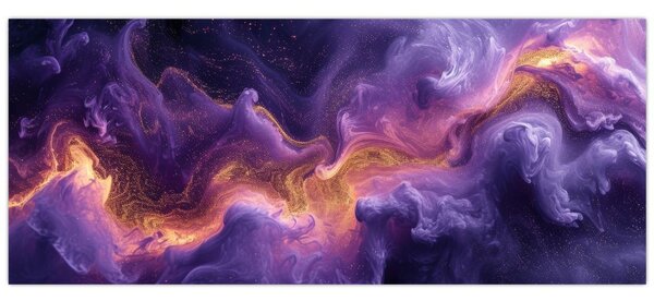 Tablou - Nebuloasa purpurie (120x50 cm)