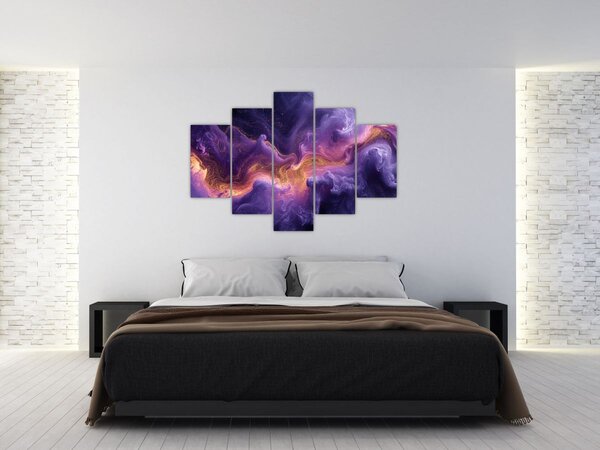 Tablou - Nebuloasa purpurie (150x105 cm)