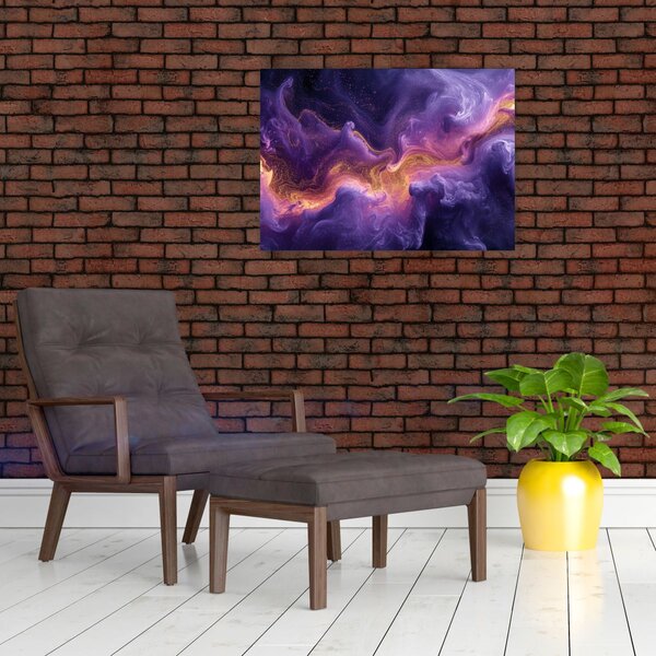 Tablou - Nebuloasa purpurie (70x50 cm)