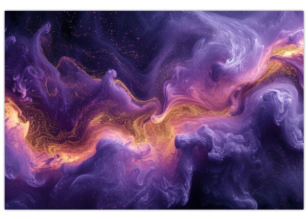 Tablou - Nebuloasa purpurie (90x60 cm)