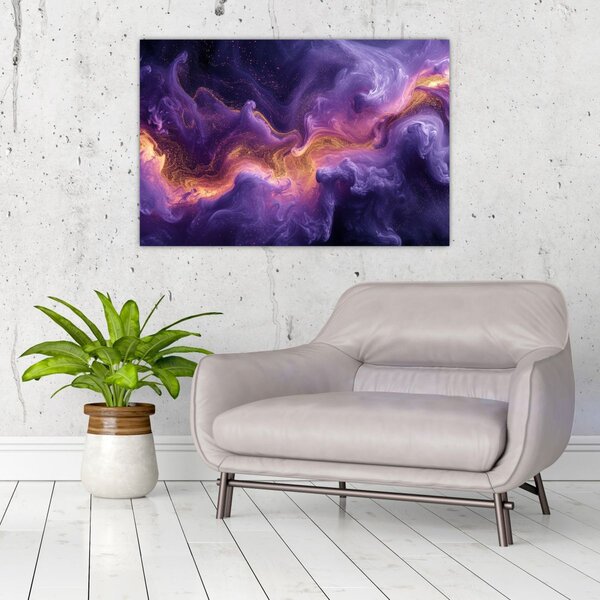 Tablou - Nebuloasa purpurie (90x60 cm)