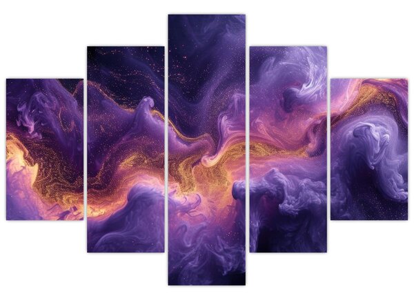 Tablou - Nebuloasa purpurie (150x105 cm)