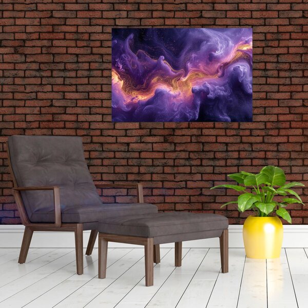 Tablou - Nebuloasa purpurie (90x60 cm)