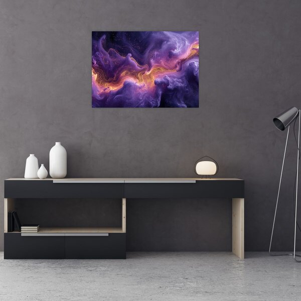 Tablou - Nebuloasa purpurie (70x50 cm)