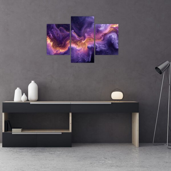 Tablou - Nebuloasa purpurie (90x60 cm)
