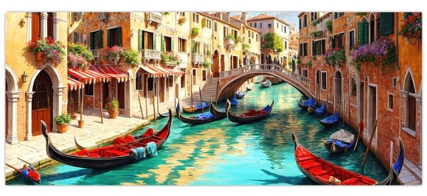 Tablou - Veneția (120x50 cm)
