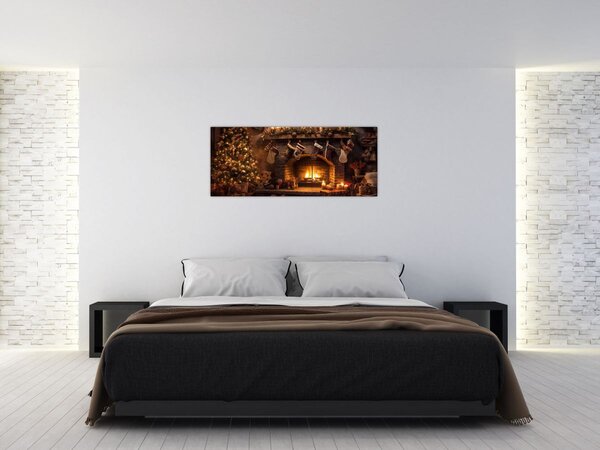 Tablou - Atmosfera de Crăciun (120x50 cm)