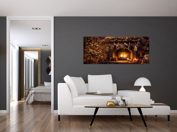 Tablou - Atmosfera de Crăciun (120x50 cm)