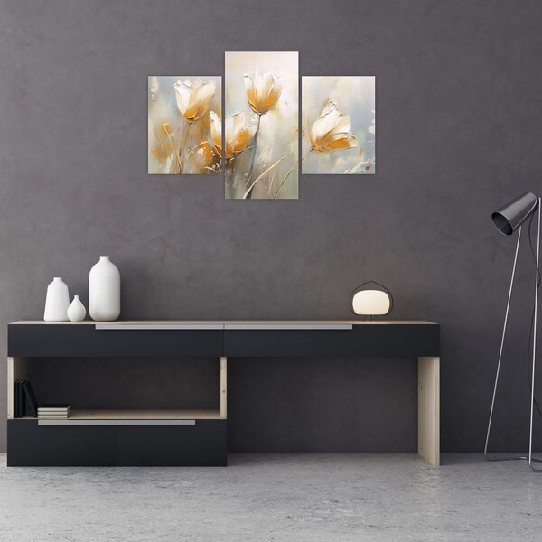 Tablou - Pictura de lalele (90x60 cm)