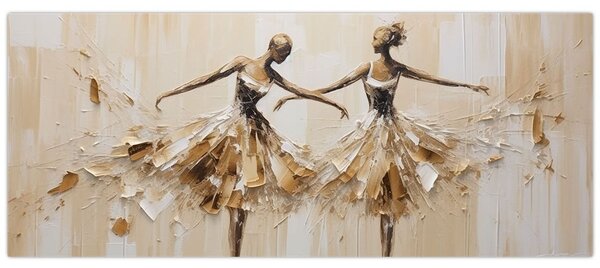 Tablou - Balerine (120x50 cm)