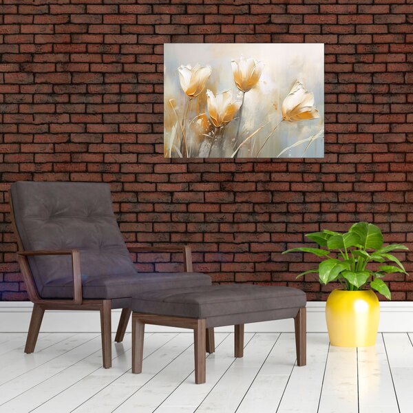 Tablou - Pictura de lalele (70x50 cm)