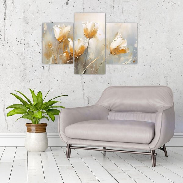 Tablou - Pictura de lalele (90x60 cm)