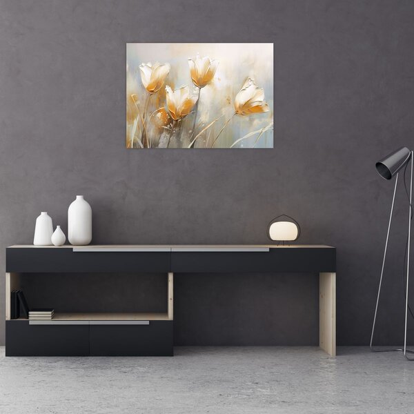 Tablou - Pictura de lalele (70x50 cm)