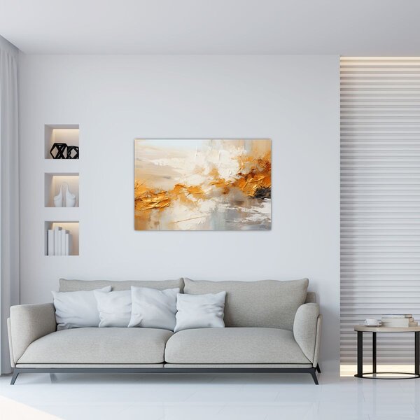 Tablou - Textura aurie (90x60 cm)