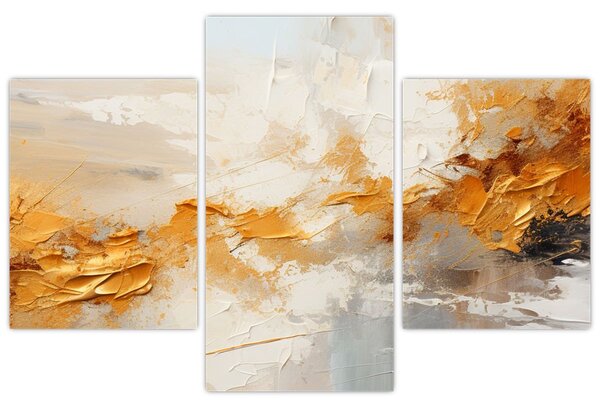 Tablou - Textura aurie (90x60 cm)