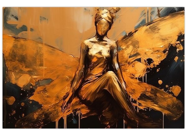 Tablou - Abstracție de o zână (90x60 cm)
