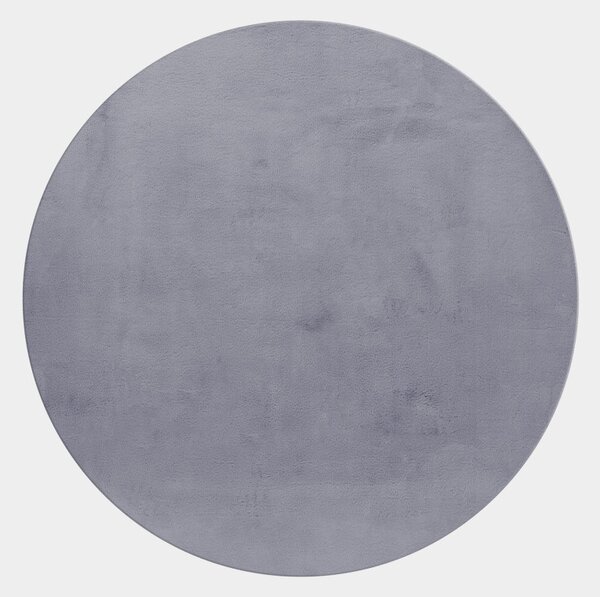 Covor Pouffy V1 Gri 120 x 120cm
