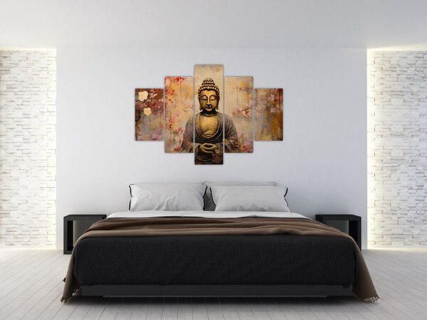 Tablou - Buddha, pictură (150x105 cm)