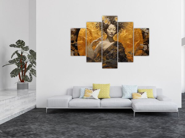 Tablou - Doamnă japoneză (150x105 cm)