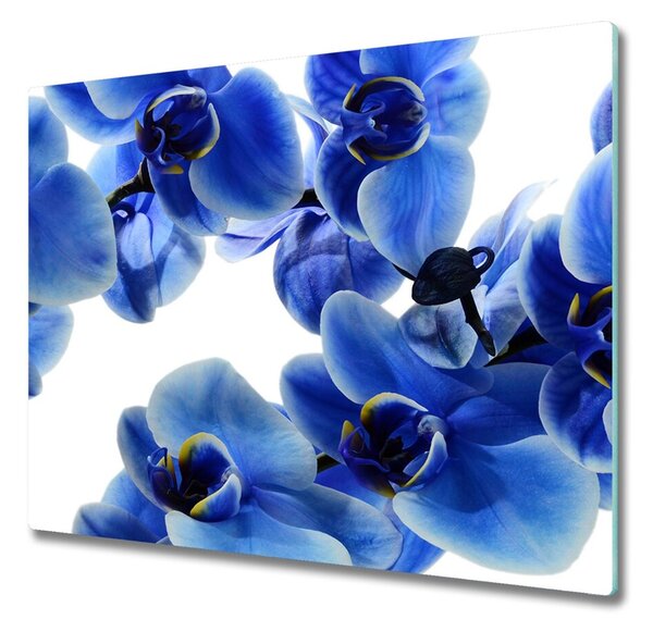 Tocator din sticla albastru orhidee