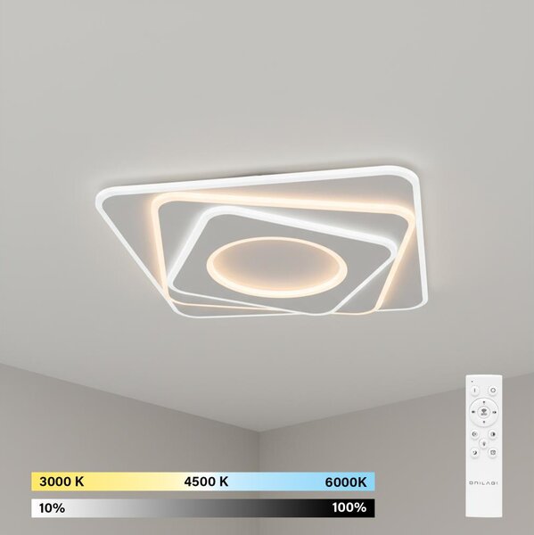 Brilagi - Plafonieră LED dimmabilă MODERN LED/100W/230V 3000-6000K + telecomandă